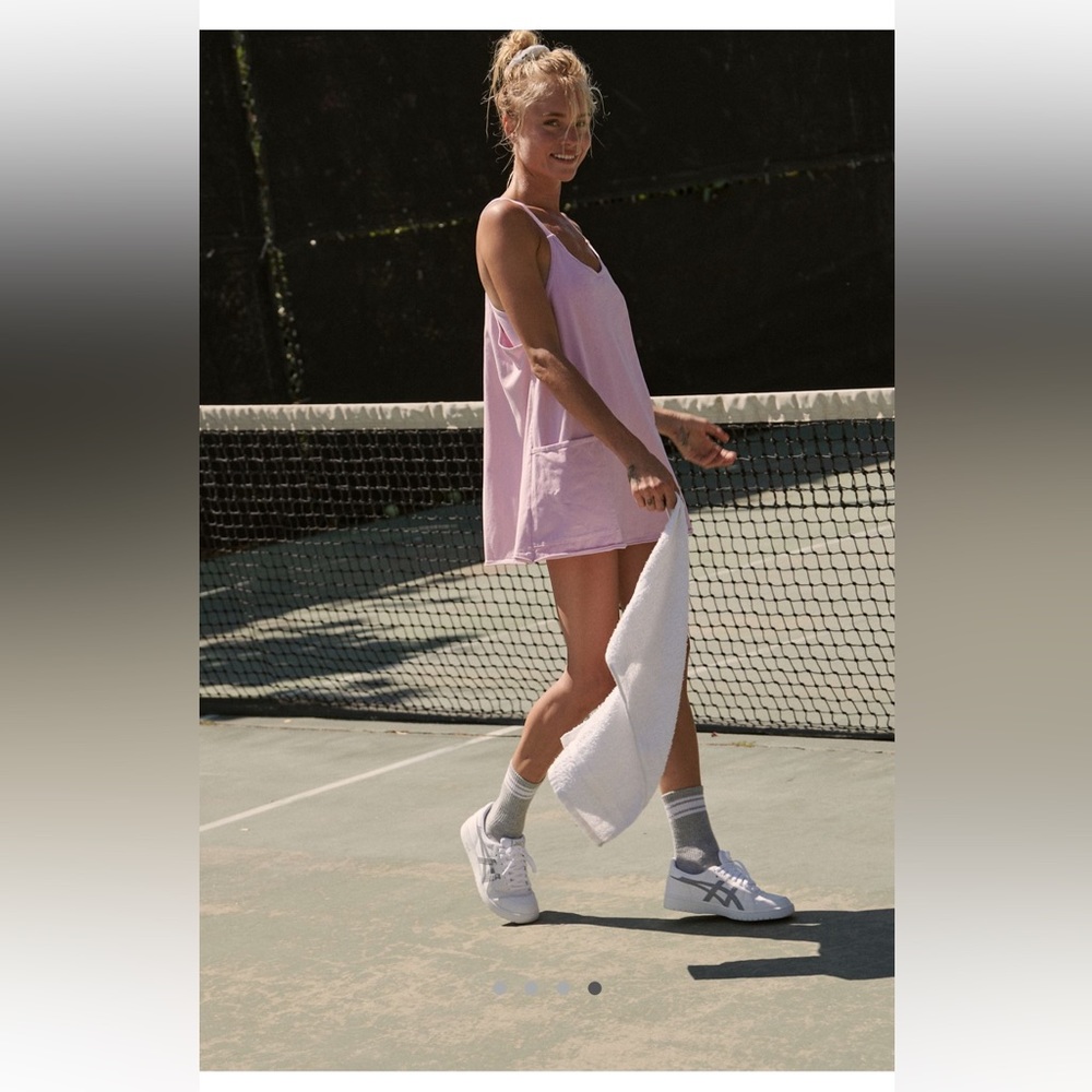 Free People NWT💥LAST ONE💥Hot Shot Mini Dress Size Small and M in Bright Orchid - Picture 4 of 10